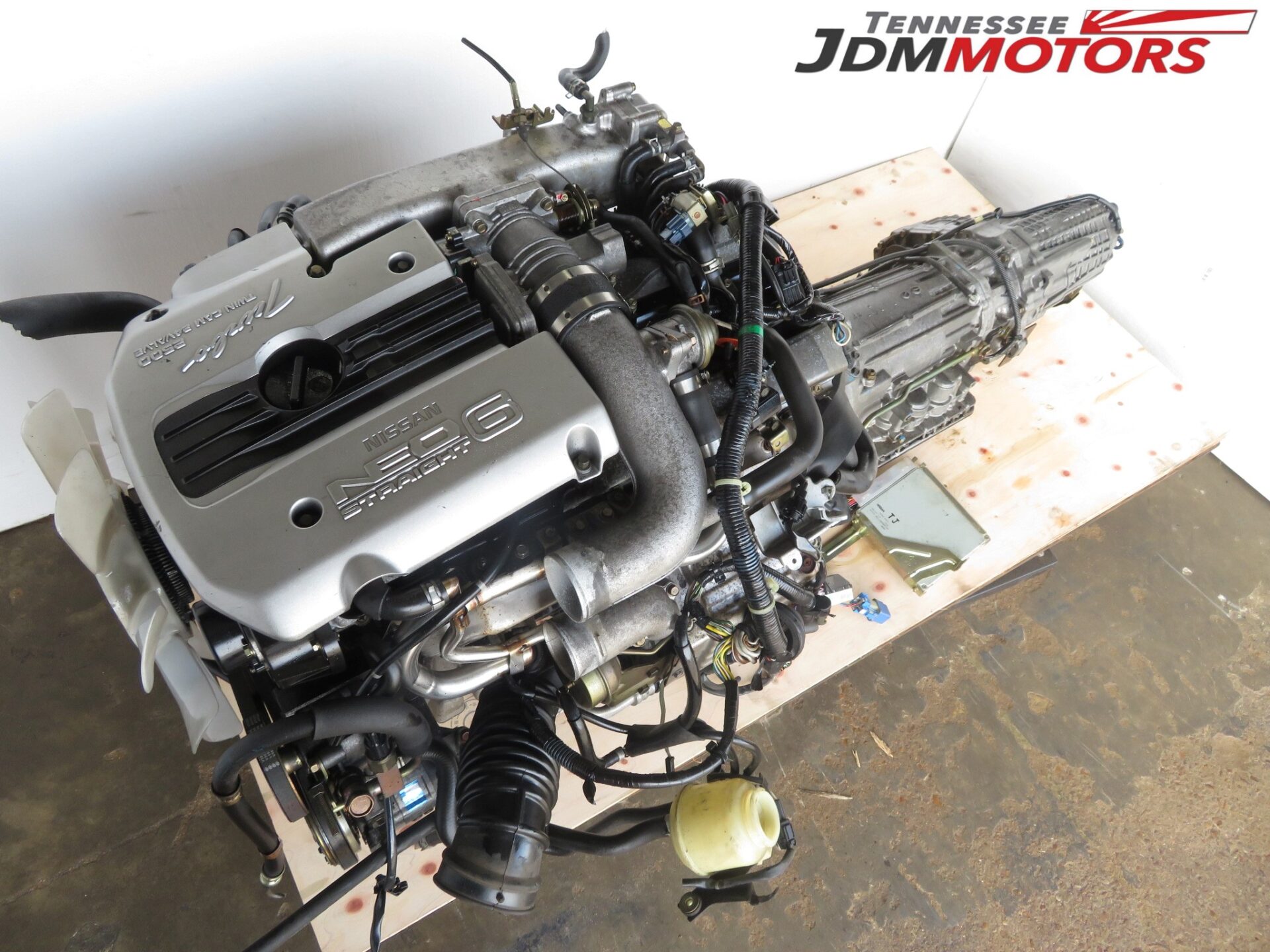 Nissan Skyline Rb25det Neo Straight 6 2 5l Engine Awd Auto Transmission Jdm Rb25 Motor Tennessee Jdm Motors