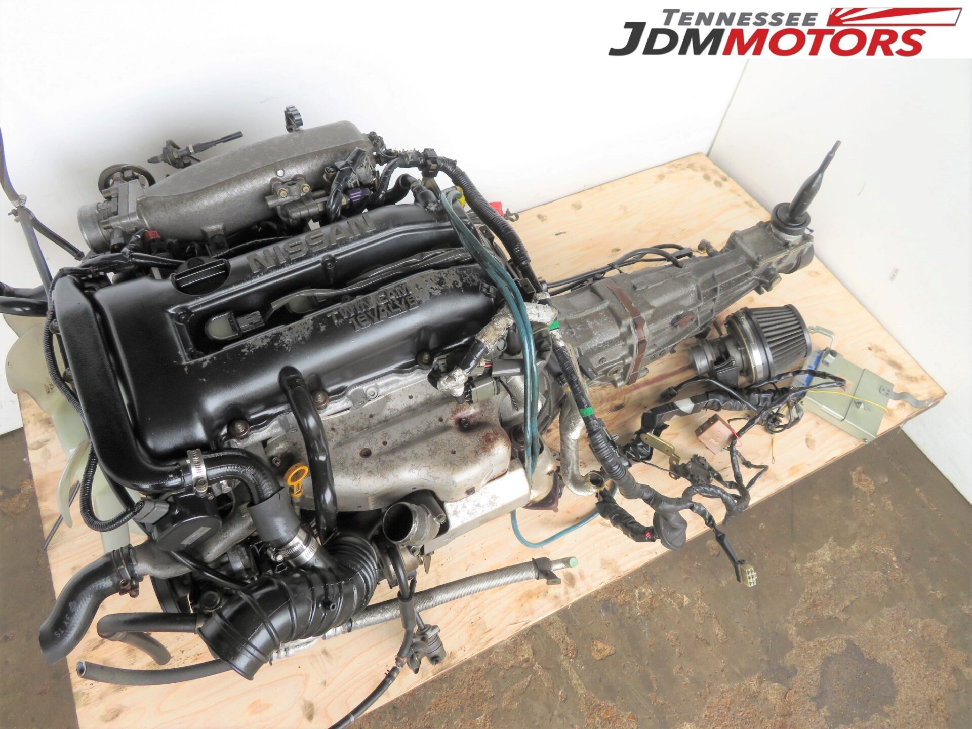 JDM Nissan SR20DET S14 ENGINE 5 SPEED SR20 TURBO 180SX SILVIA 240SX 180SX  SILVIA - Tennessee JDM Motors