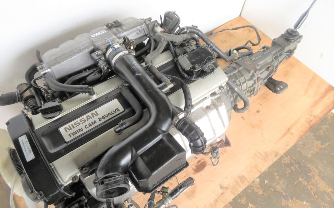Nissan Skyline R32 GTS 2.0L Engine Manual Transmission JDM RB20DE NA 180SX 240SX