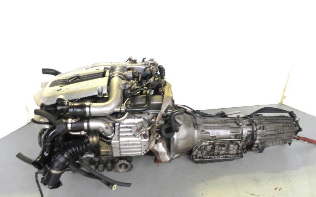 NISSAN SKYLINE RB25DET NEO STRAIGHT 6 2.5L ENGINE & AWD AUTO TRANSMISSION JDM RB25 MOTOR