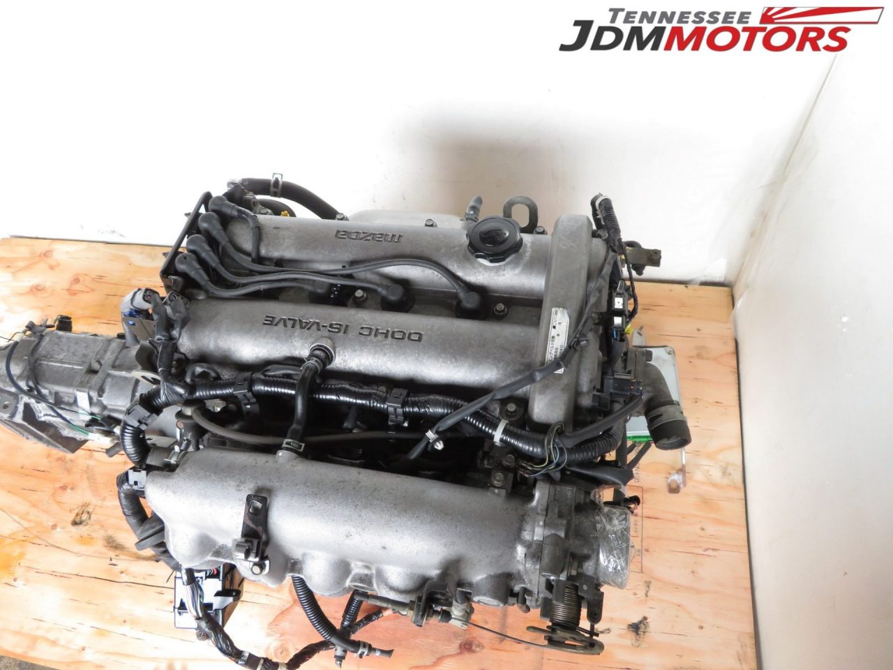 JDM 90-97 MAZDA B6 ENGINE MIATA MX5 1.6L DOHC MOTOR 5 SPEED ...