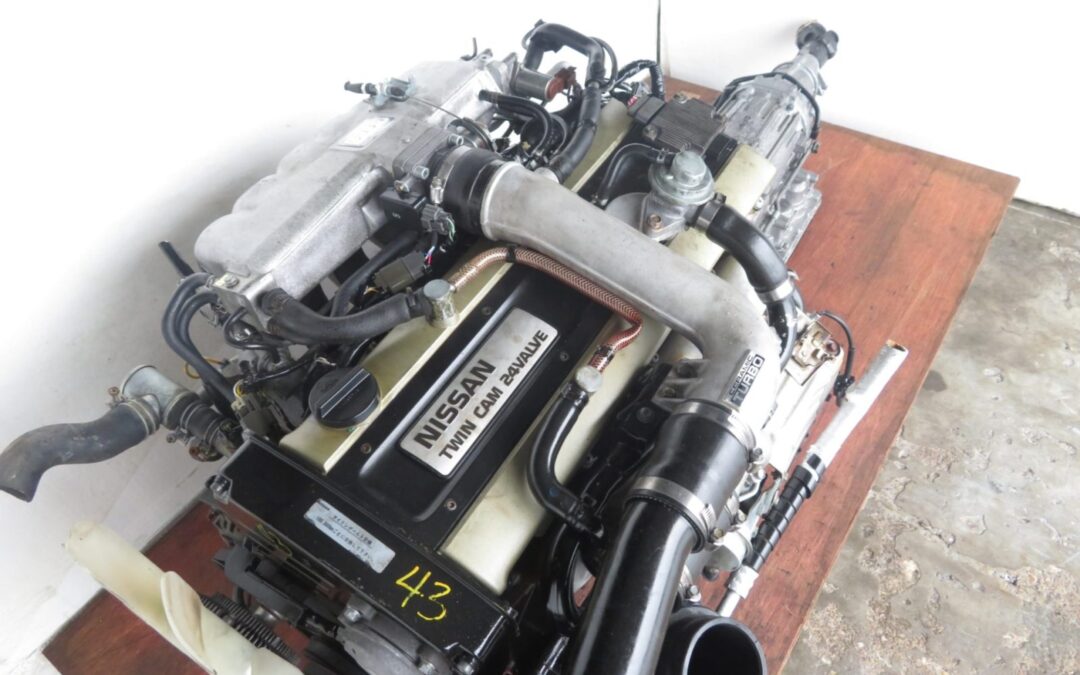 JDM NISSAN SKYLINE RB20DET ENGINE WITH AUTOMATIC TRANSMISSION R32 GTS-T JDM RB20DET