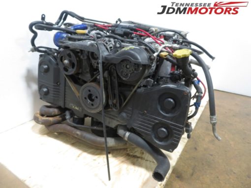 97-98 JDM SUBARU IMPREZA WRX STI ENGINE W/T MANUAL TRANSMISSION *NO COMPRSSION* - Image 9