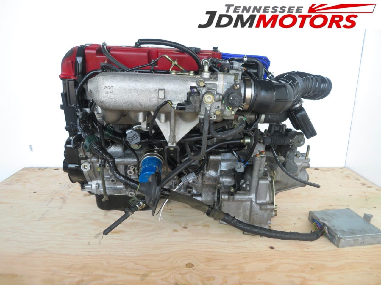 Jdm Honda H22a Vtec Engine Euro R Lsd Transmission T2w4 Header 98-02 