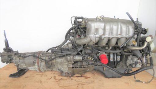 JDM NISSAN SKYLINE RB20DET 2.0L TURBO ENGINE 5 SPEED MANUAL TRANSMISSION JDM RB20DET R32 MOTOR - Image 7