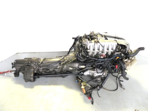 NISSAN SKYLINE RB25DET NEO STRAIGHT 6 2.5L ENGINE & AWD AUTO TRANSMISSION JDM RB25 MOTOR - Image 7