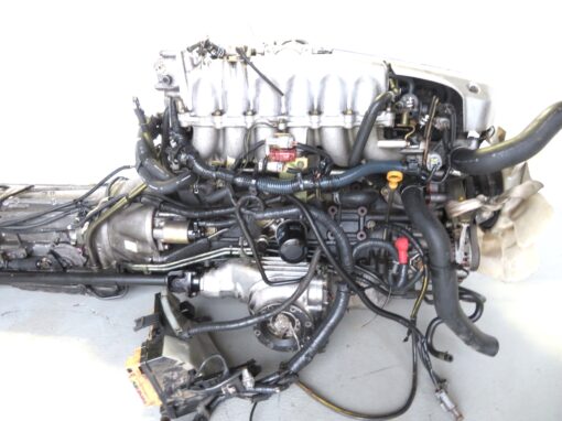 NISSAN SKYLINE RB25DET NEO STRAIGHT 6 2.5L ENGINE & AWD AUTO TRANSMISSION JDM RB25 MOTOR - Image 8