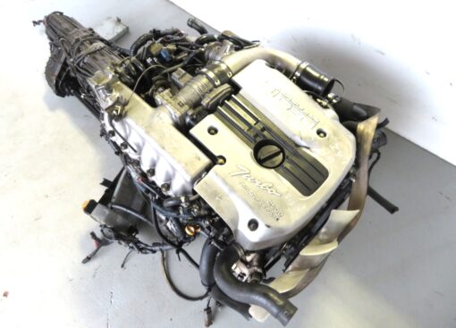 NISSAN SKYLINE RB25DET NEO STRAIGHT 6 2.5L ENGINE & AWD AUTO TRANSMISSION JDM RB25 MOTOR - Image 5